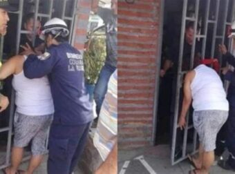 Κουτσομπόλα γειτόνισσα προσπάθησε να ακούσει τι λένε οι διπλανοί και σφήνωσε το κεφάλι της στην πόρτα