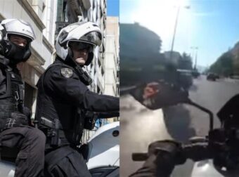 Αστυνομικοί ήρωες μετέφεραν ημιλιπόθυμη έγκυο από Κολωνό στο «Αλεξάνδρα» σε 2 λεπτά και 37 δευτερόλεπτα