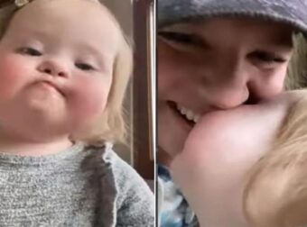 Mωρό με σύνδρομο Down φωνάζει «μαμά» για πρώτη φορά κι εκείνη λιώνει από χαρά