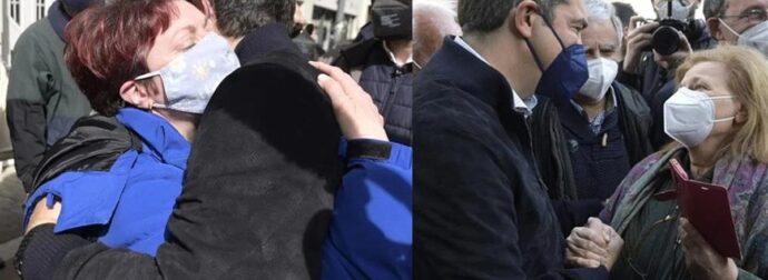 Οι κάτοικοι στον Βύρωνα υποδέχτηκαν τον Τσίπρα με ουρλιαχτά: «Νάτος, νάτος ο Πρωθυπουργός»