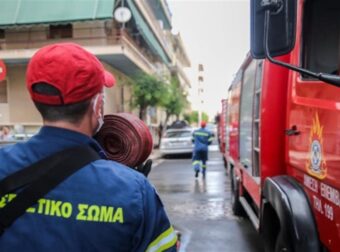 Ισχυρή φωτιά στο Βιοτεχνικό Επιμελητήριο της Θεσσαλονίκης