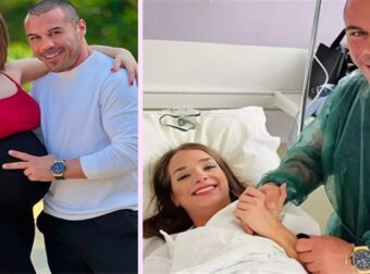 Γονείς για πρώτη φορά έγιναν τα ξημερώματα ο Μιχάλης Ζαμπίδης και η σύντροφός του Μαρία