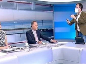 Έξαλλος Άρης Πορτοσάλτε: Τι του είπε ο Καραμέρος και αποχώρησε από το στούντιο [video]