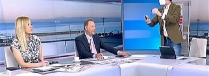 Έξαλλος Άρης Πορτοσάλτε: Τι του είπε ο Καραμέρος και αποχώρησε από το στούντιο [video]