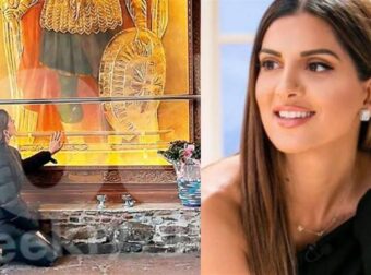 Γονατιστή στον Ταξιάρχη με τον Θέμη Σοφό η Σταματίνα Τσιμτσιλή – Η αλήθεια για το τέταρτο παιδί