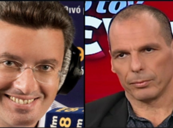 Σφαγή Χατζηνικολάου – Βαρουφάκη στον αέρα: «Σαν εκπρόσωπος ΝΔ», «Εξυπνάδες, ντροπή αν ήσουν σοβαρός…» [vid]