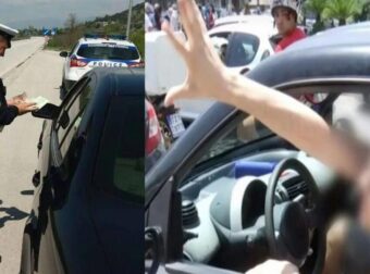 Μούντζα ενώ οδηγείς; Πρόστιμο 100 ευρώ, αφαίρεση διπλώματος και αφαίρεση άδειας κυκλοφορίας