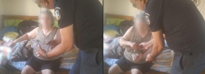 Αστυνομικοί στις Σέρρες πήγαν νερά και παγωτό σε κατάκοιτη γυναίκα που διψούσε