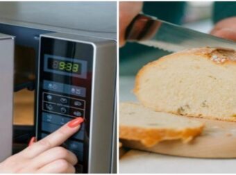 Βάζει στο φούρνο μικροκυμάτων μια φέτα ψωμί κι ένα ποτήρι νερό – Μόλις δείτε το λόγο θα εκπλαγείτε