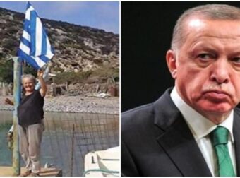 «Οποιος θέλει ας έρθει να αγγίξει μία σημαία μου, θα καλοπεράσει!» – Η κυρά Ρηνιώ της Κινάρου πετσοκόβει τον Ερντογάν