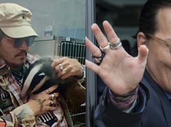 Αγκαλιά Με Τον «Φρέντι» Τον Ασβό Ο Τζόνι Ντεπ – Η Πρώτη Δημόσια Εμφάνιση Μετά Τη Δικαίωση
