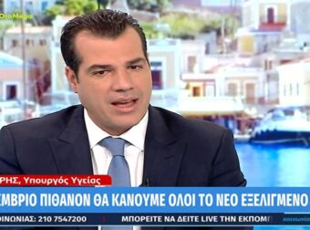 Πλεύρης: «Στόχος είναι το εμβόλιο για τον κορωνοϊό να επαναλαμβάνεται όπως εκείνο της γρίπης»