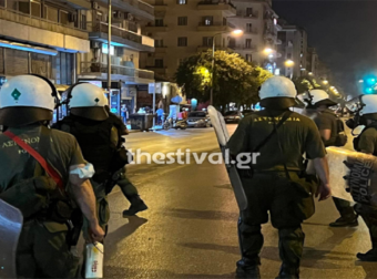 Θεσσαλονίκη: Στον εισαγγελέα οι τρεις συλληφθέντες από τα χθεσινά επεισόδια