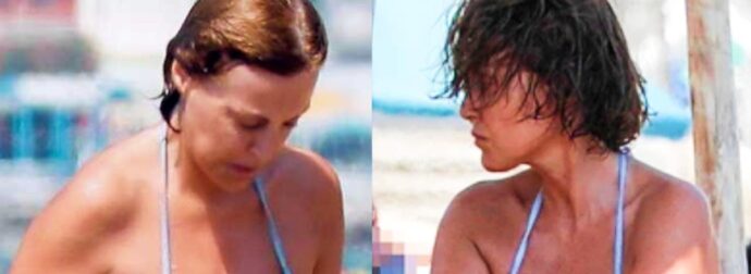 Βάζει κάτω 20άρες: Έτσι εivαι, χωρίς ρετούς, το σώμα της Αλεξάνδρας Παλαιολόγου στα 54 της, διέρρευσε φώτο