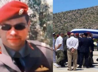 Θρήνος στην κηδεία του Έλληνα πιλότου-Σπαραγμός από τη μητέρα του