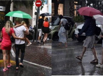 Καιρός – Έκτακτο δελτίο με καταιγίδες, χαλάζι και κεραυνούς, ποιες περιοχές θα επηρεαστούν