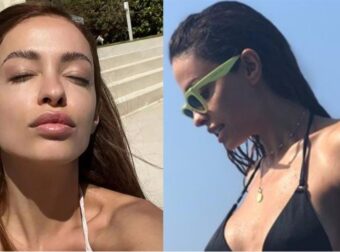 Αναστατώθηκε όλο το διαδίκτυο: Η φωτογραφία της Φουρέιρα με μικροσκοπικό μπικίνι στην πισίνα του σπιτιού της