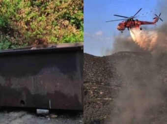 Κρήτη – Ψάχνουν Άνδρα Που Έβαλε Φωτιά Να Κάψει Τα Σκουπίδια Κι Έφυγε