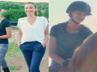 «Λιώνει» η Κάτια Ζυγούλη: Η κόρη της, Αναστασία Ρουβά, της μαθαίνει τα μυστικά της ιππασίας (Video)