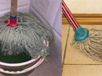 Μυρίζει άσχημα η σφουγγαρίστρα; Το κόλπο της γιαγιάς με 2 υλικά από την κουζίνα που θα την κάνει… Καινούρια