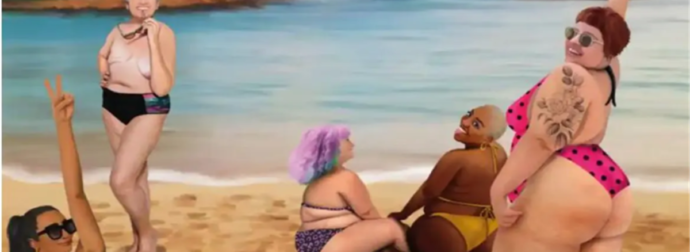 Σάλος με διαφήμιση για body positivity στις παραλίες: Γιατί ζήτησε συγγνώμη η δημιουργός [φωτο]
