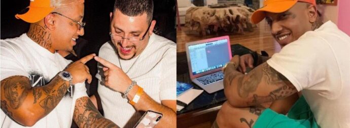 Χρυσά αξεσουάρ, δίσκοι & πορτρέτο του Mad Clip: Το πολυτελές σπίτι του Light είναι η έμπνευση του διακοσμητή