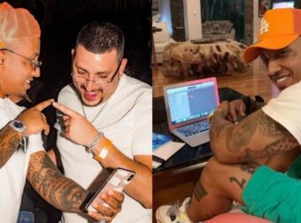 Χρυσά αξεσουάρ, δίσκοι & πορτρέτο του Mad Clip: Το πολυτελές σπίτι του Light είναι η έμπνευση του διακοσμητή