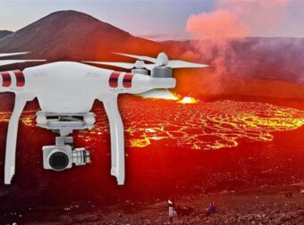 Εκπληκτικά πλάνα – Drone χτυπήθηκε από λάβα όσο πετούσε πάνω από ηφαίστειο