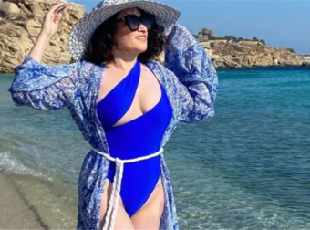 Ιωάννα Παλιοσπύρου: Το μήνυμα που έλαβε μετά τις φωτογραφίες με στιλάτο μαγίο στην παραλία