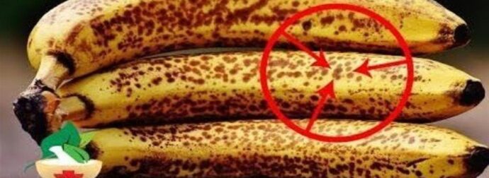 Ώριμες μπανάνες με μαύρα στίγματα: Τι συμβαίνει στο σώμα σας όταν τις καταναλώνετε