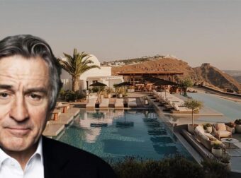 Ο Ρόμπερτ Ντε Νίρο άνοιξε ξενοδοχείο έναν επίγειο παράδεισο στη Σαντορίνη