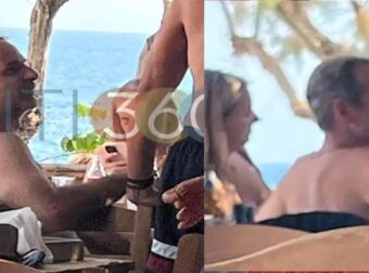 Κυριάκος Μητσοτάκης: Κάνει μπάνιο και απολαμβάνει θαλασσινά μεζεδάκια στα Σφακιά
