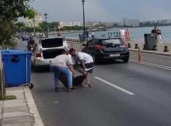 Θεσσαλονίκη: Ρομά έκλεψαν χρηματοκιβώτιο αλλά τους έπεσε στο κέντρο της πόλης και έγιναν ρεζίλι