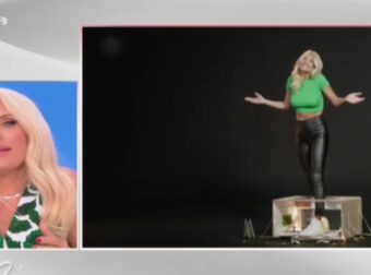 Η Ελένη Μενεγάκη σχολιάζει τον τίτλο της νέας εκπομπής της Φαίης Σκορδά