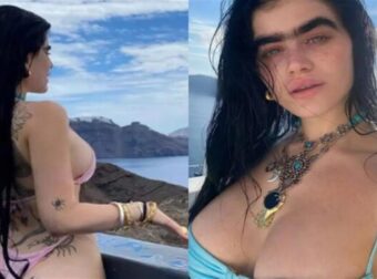 Σα Νεράιδα Η Σοφία Χατζηπαντελή: Εντυπωσίασε με τις βουτιές της στη Σαντορίνη και ετοιμάζεται για GNTM