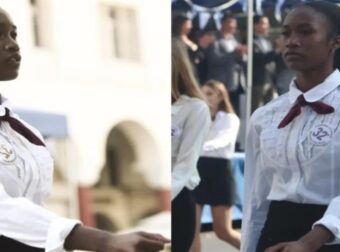 «Είμαι περήφανη για την πατρίδα μου»: Ξεχώρισε στην παρέλαση της Θεσσαλονίκης η μαθήτρια από την Κένυα