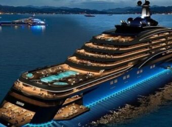 Η μεγαλύτερη θαλαμηγός του πλανήτη- 39 σουίτες, 6 καταστρώματα, κελάρι με 10.000 κρασιά