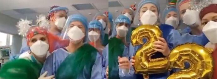 Πώς είναι να αλλάζεις χρονιά σε μια covid ΜΕΘ, γιατροί και νοσηλευτές μετρούν αντίστροφα για το 2022