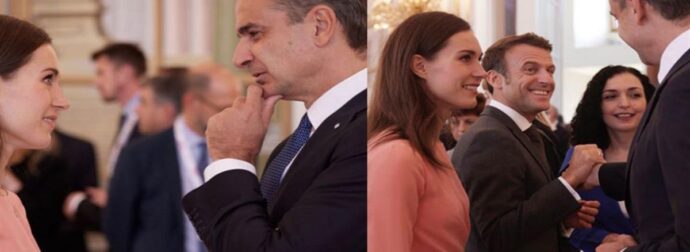 Τρέλανε με την ομορφιά του την καλλονή Φιλανδή Πρωθυπουργό ο Κυριάκος Μητσοτάκης