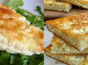 Λιώνει στο στόμα: Ζουμερή τυρόπιτα του 10λεπτου, χωρίς φύλλο