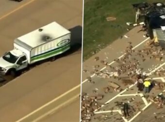 Τροχαίο με δoνητές, χύθηκε λιπαντικό στο οδόστρωμα