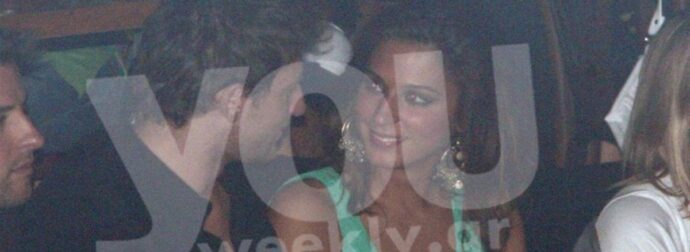 Είναι σήμερα πολύ γνωστός τραγουδιστής – Φωτογραφίες από την σχέση που διατηρούσε η Κατερίνα Παπουτσάκη το 2007