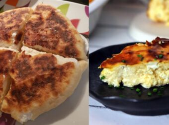 Θα την φτιάχνετε ξανά και ξανά: Ζουμερή τυρόπιτα στο τηγάνι με 2 τυριά, έτοιμη σε χρόνο μηδέν