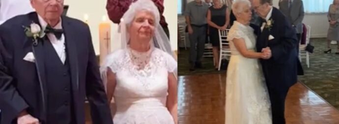 Ποτέ δεν είναι αργά: 87χρονος έχασε τη σύζυγό του 2 χρόνια πριν & τώρα παντρεύτηκε την καλύτερη φίλη της