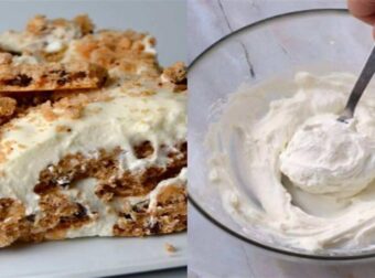 Δεν θα μείνει ούτε κομμάτι: Αφράτο και δροσερό μπισκοτογλυκό ψυγείου – Έτοιμο σε 15 λεπτά