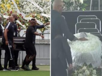 Πελέ: Στιγμές αβάσταχτου πόνου στο λαϊκό προσκύνημα στο γήπεδο της Σάντος – Συγκίνηση για τον «Βασιλιά» του ποδοσφαίρου (video)