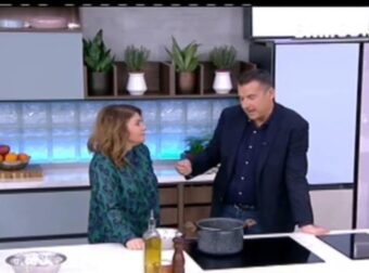 «Συγγνώμη γι’ αυτό που σου κάναμε χθες…» – Τι συνέβη με τον Γιώργο Λιάγκα και την Αργυρώ Μπαρμπαρίγου πίσω από τις κάμερες