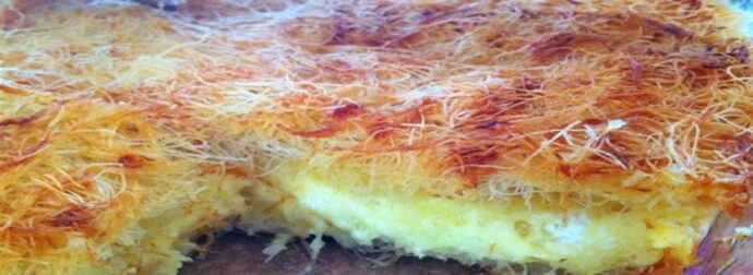 Δεν έχετε φάει καλύτερη: Τυρόπιτα κανταΐφι με 3 τυριά, λιώνει στο στόμα