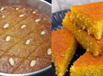 Εύκολο και νηστίσιμο Σάμαλι: Το σιροπιαστό σιμιγδαλένιο γλυκό που πούλαγαν κάποτε στους δρόμους και ήταν το αγαπημένο μικρών και μεγάλων