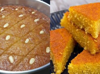 Εύκολο και νηστίσιμο Σάμαλι: Το σιροπιαστό σιμιγδαλένιο γλυκό που πούλαγαν κάποτε στους δρόμους και ήταν το αγαπημένο μικρών και μεγάλων